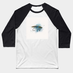 Ice River Salmon Fly No.9 Baseball T-Shirt